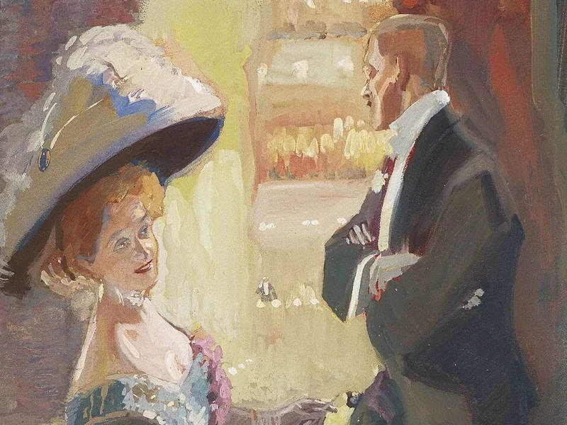 1874-Ferdinand Götz - Nel palco del 1910
